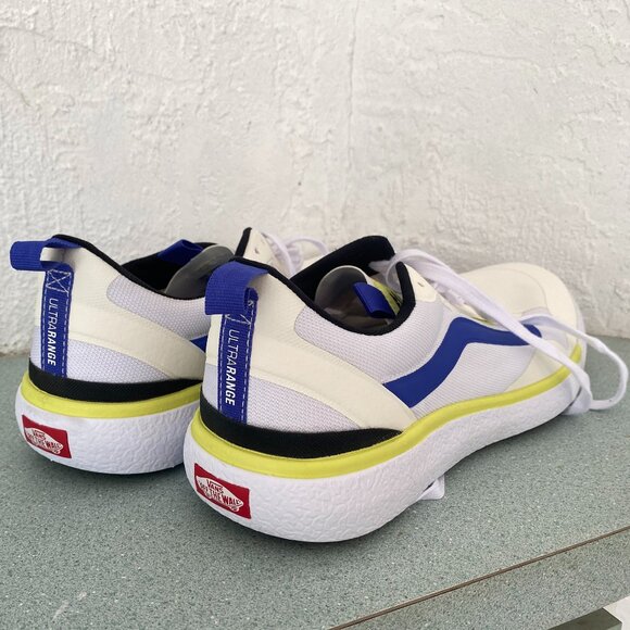 Vans Men's 11.5 UltraRange Exo True White Multi Blue Green Striped VN0A4U1KBOY - Picture 2 of 12